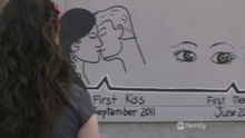 Bay sees the mural that Emmett painted for her as an apology.