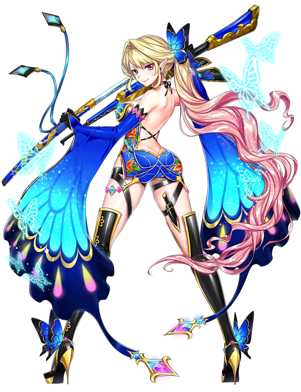 优艳飞舞的夜之蝶 夜蝶(神气解放)