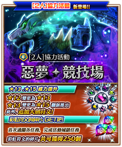 惡夢‧競技場 追加2人協力