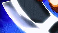 Takumi using Mezzaluna