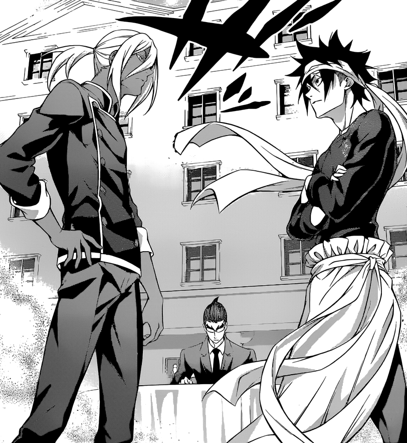 Akira Hayama Vs. Sōma Yukihira Promotion Exam Duel | Shokugeki no Soma