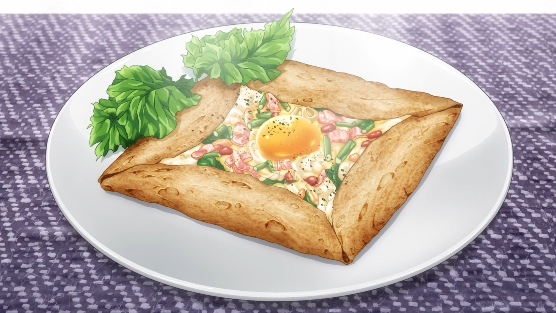 Galette with Egg | Shokugeki no Soma Wiki | Fandom