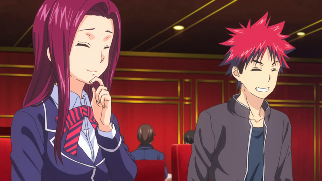 Image - Sōma and Ryōko enjoying dinner.png | Shokugeki no Soma Wiki