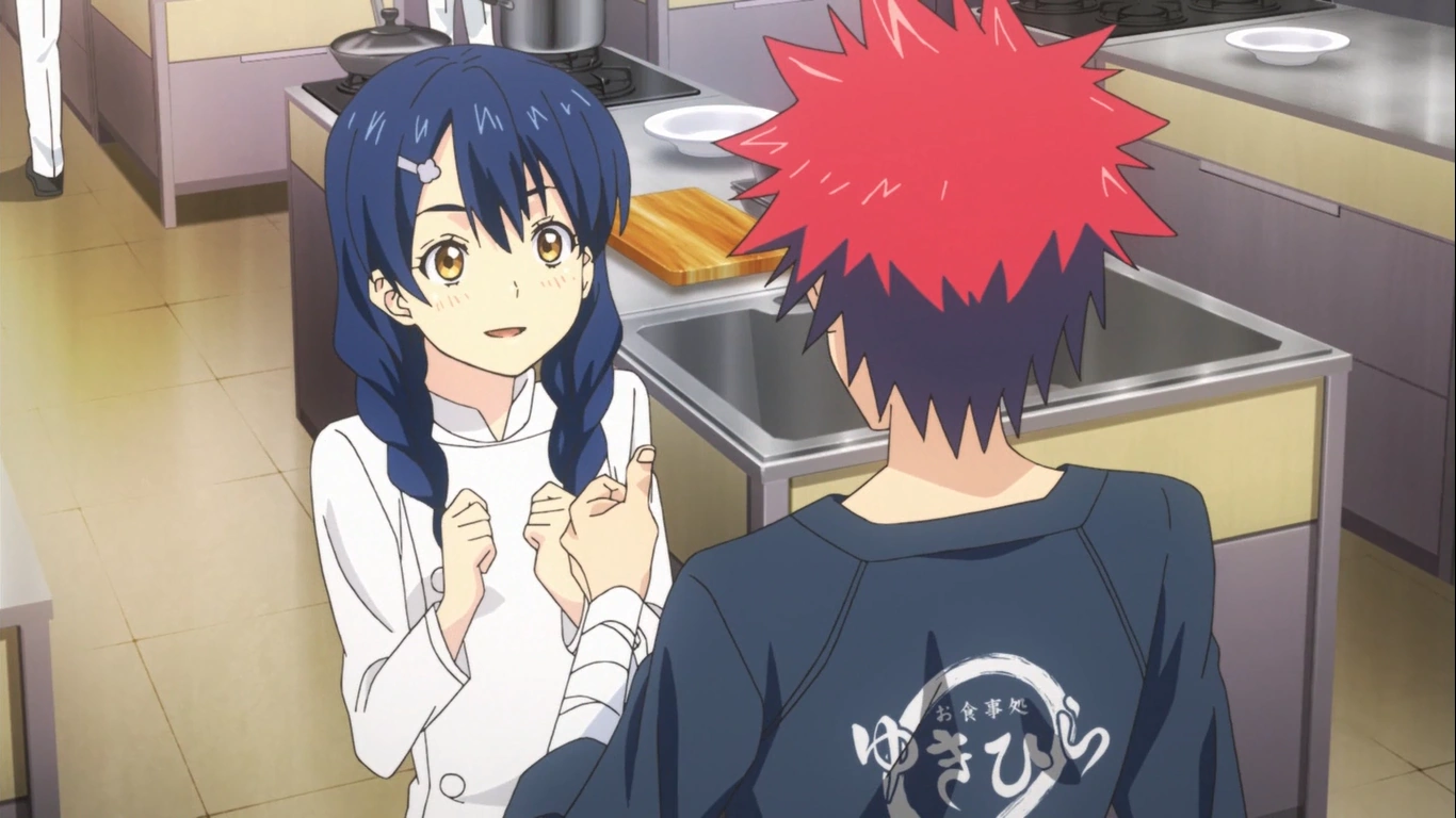 Food Wars Soma And Megumi