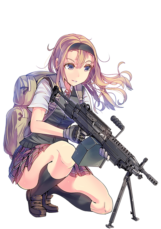 FN Minimi/Gallery | Shooting Girl Wikia | FANDOM powered by Wikia