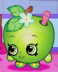 shopkins green apple