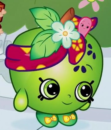 shopkins green apple