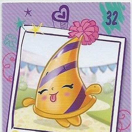 Marty Party Hat Shopkins Collector Cards Wiki Fandom This shopkin was released with a neon nights finish and is part of the disco party shopkins team.