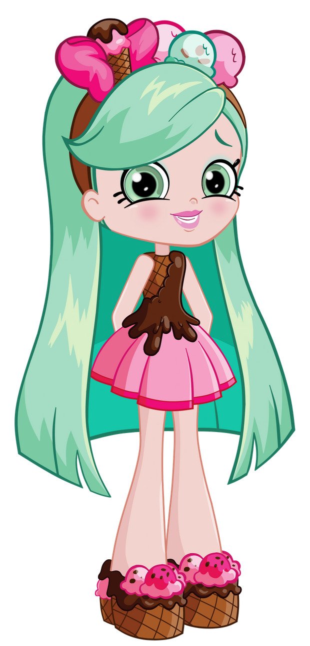 shopkins dolls peppa mint