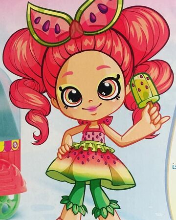 watermelon shoppie doll