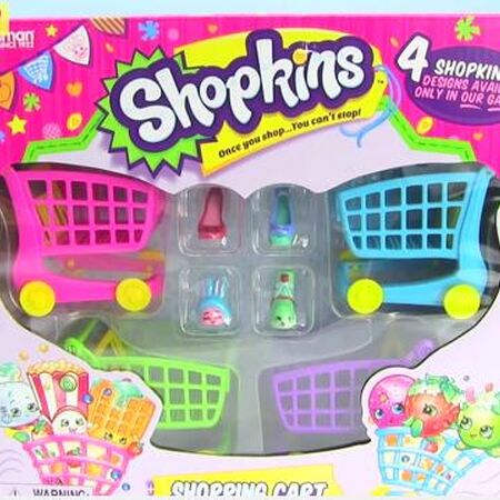 shopkins shopping trolley