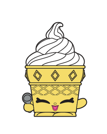 ice cream cone shopkin