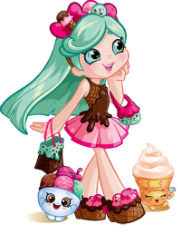 shopkins shoppies peppa mint