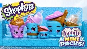 family mini packs shopkins