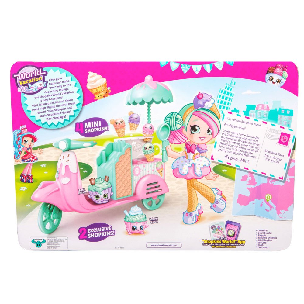 peppa mint shoppie doll