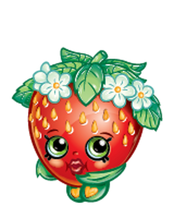 shopkins strawberry kiss plush