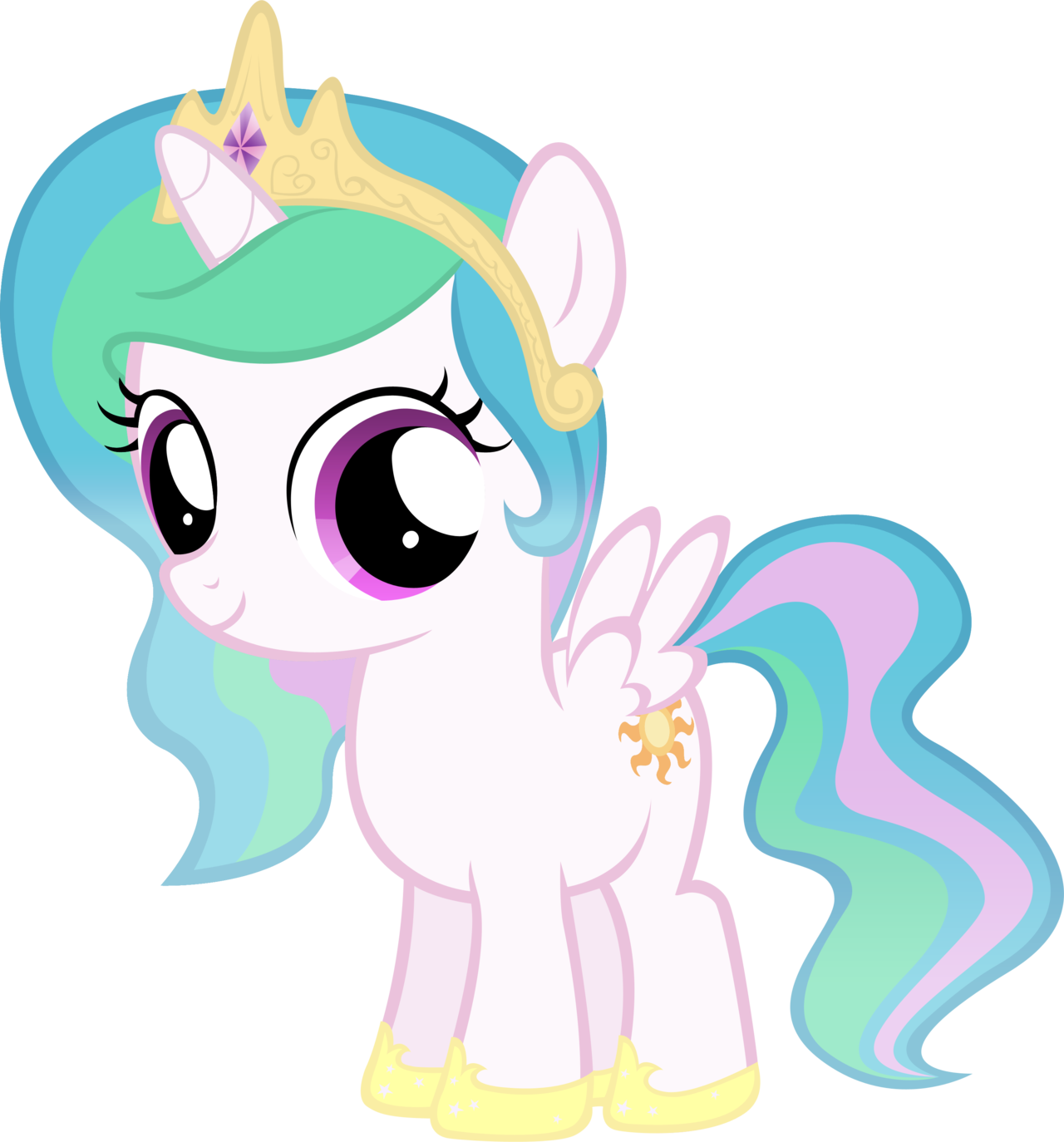 Image Princess  Celestia  as a Filly png Shopkins Wiki 