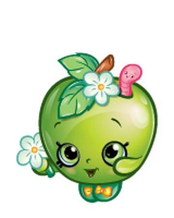 shopkins green apple