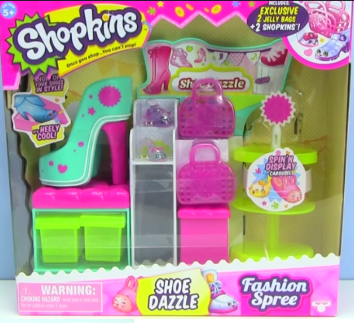 shopkins shoppies fashion spree