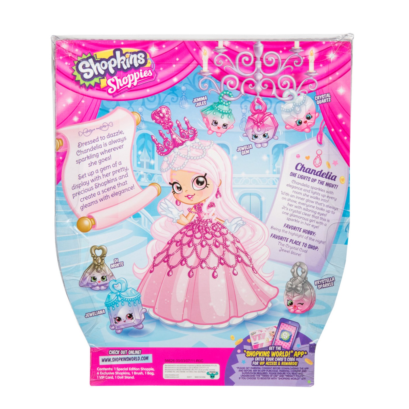 shopkins shoppies chandelia