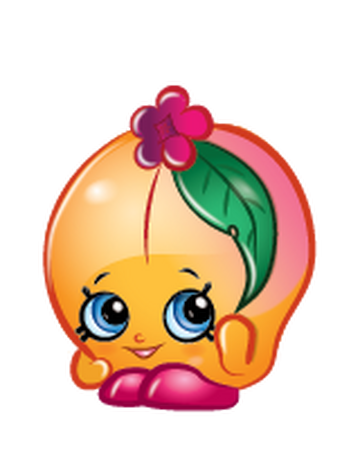 shopkins peach