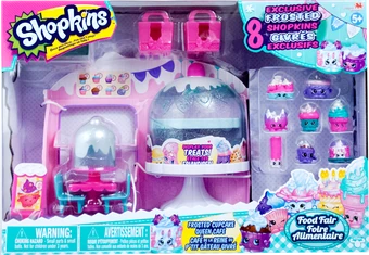 shopkins cupcake queen cafe