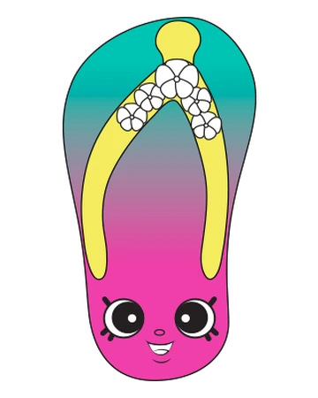 shopkins flip flops