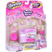 shopkins shoppies fashion spree
