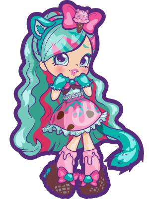 shopkins shoppies peppa mint