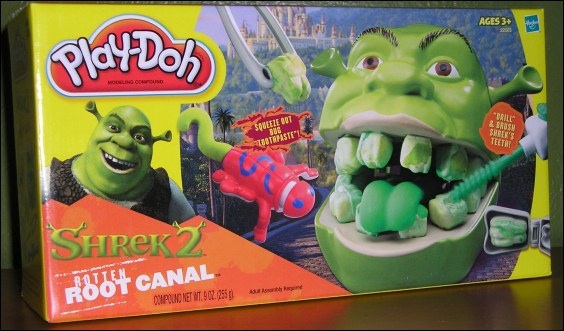 shrek play doh