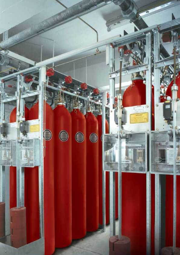 CO2Löschanlage Tanks