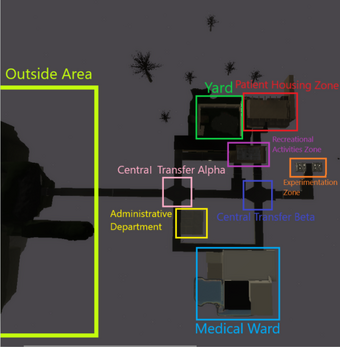 Asylum Layout Sierra Medical Institution Wiki Fandom - sierra asylum roblox wiki