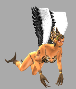 serious sam 3 harpy close up