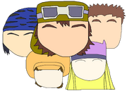 KFAD2 Icon Digimon Frontier Team