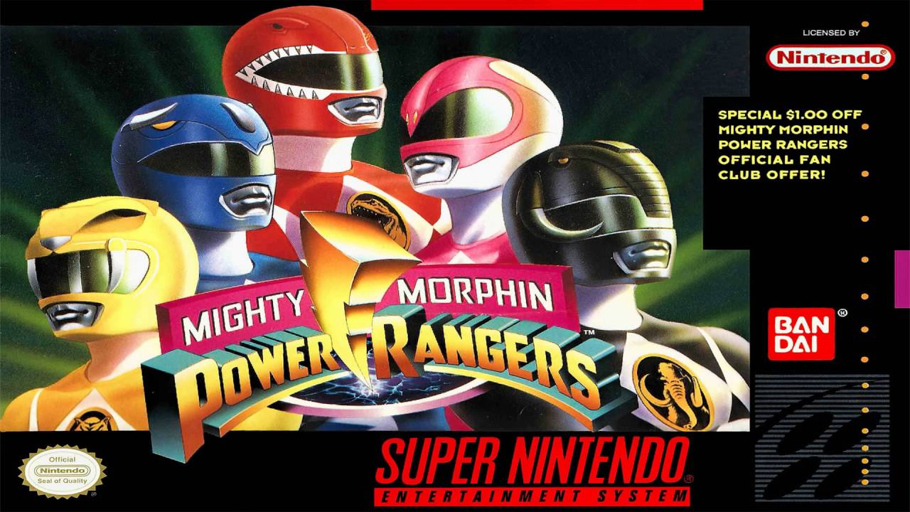 ps4 mighty morphin power rangers theme