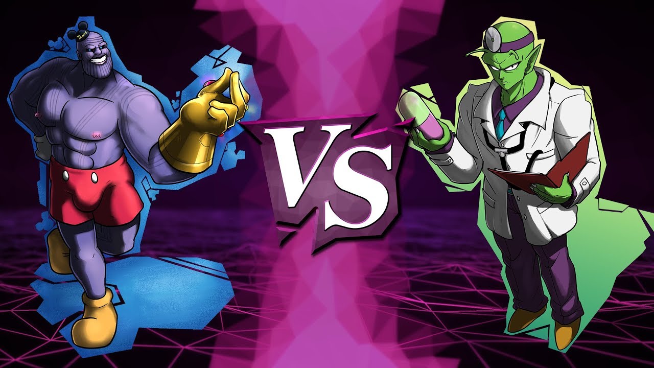 Thanos Vs Dr Piccolo W R1 M14 Siivagunner King For Another