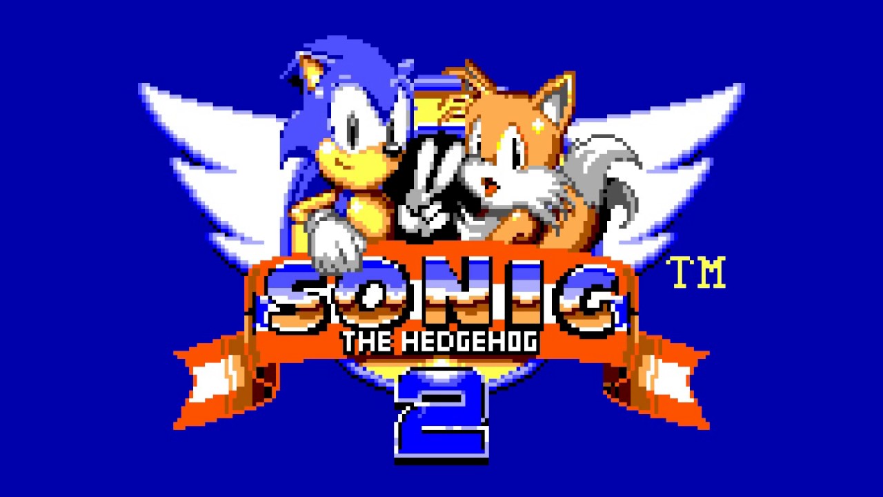 Title Screen Sonic the Hedgehog 2 (Game Gear/Master System