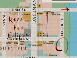Silent Hill memo - keys for Eclipse