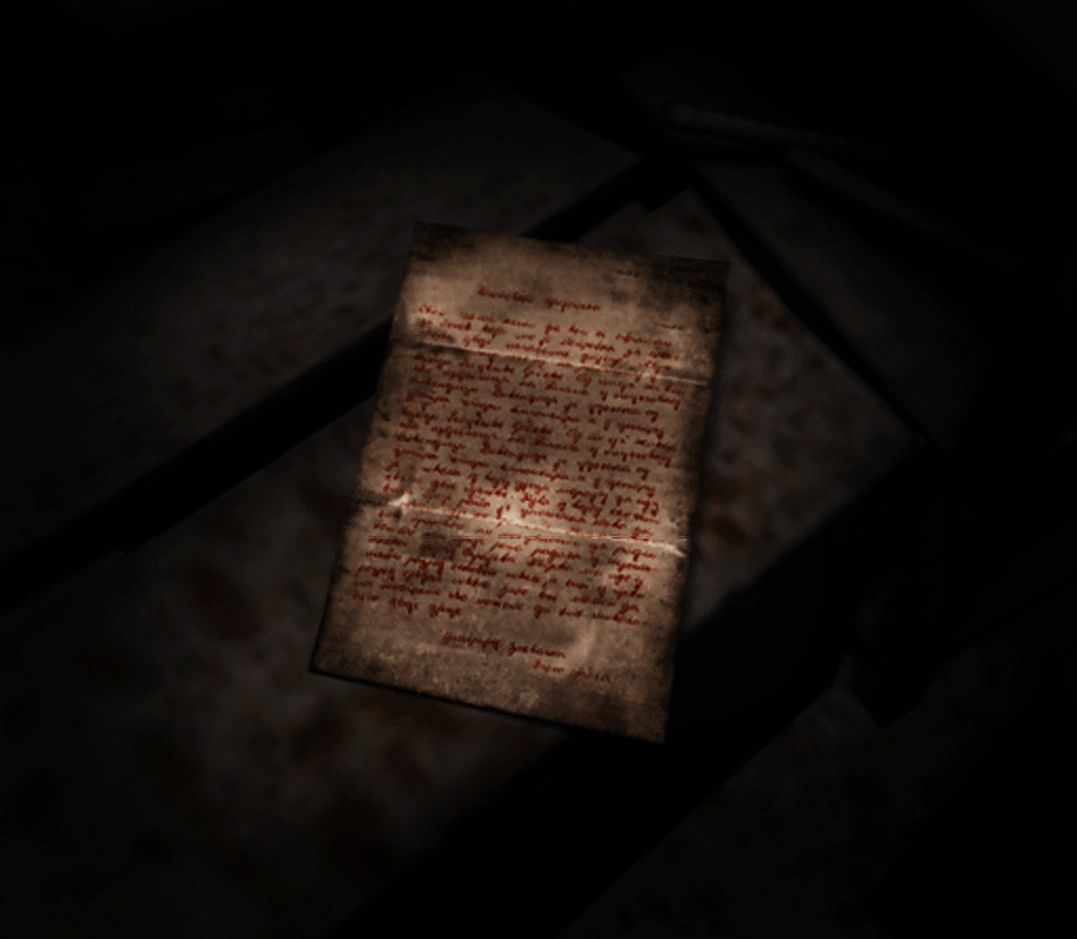 Joseph's Letter Silent Hill Wiki FANDOM powered by Wikia