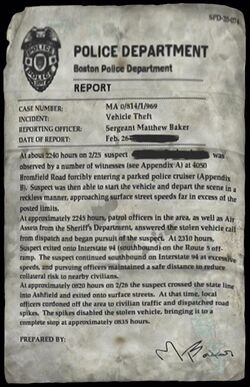 Police Report