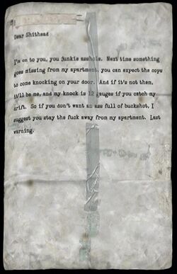 Angry Letter