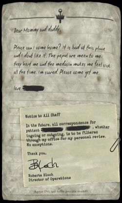Child's Letter Home