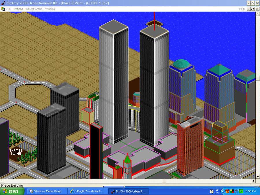 simcity 4 rotate building