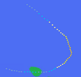 Hurricane Terisa's Path