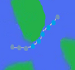Tropical Storm Annette's Path