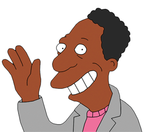 Carl waving