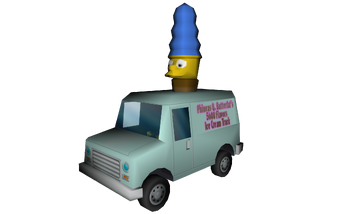 The simpsons hit and run unusable vehicles list