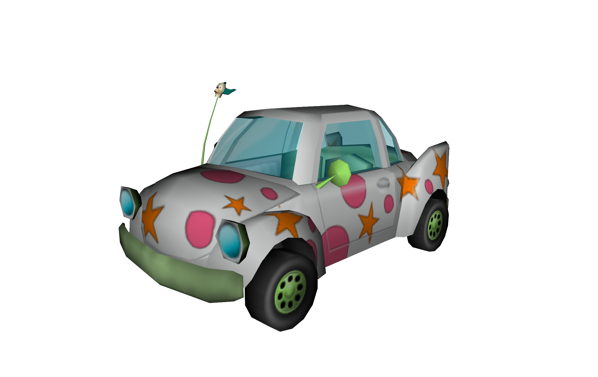 Simpsons hit and run vehicle stats