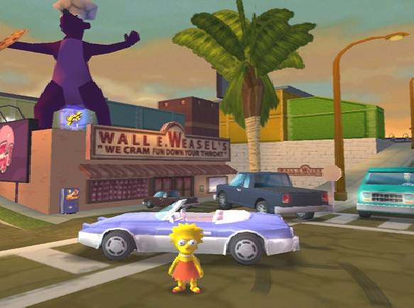 simpsons hit and run free