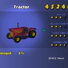 Simpsons Hit And Run Tractor